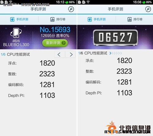 四核阿里手机系统旗舰 蓝天信L300评测