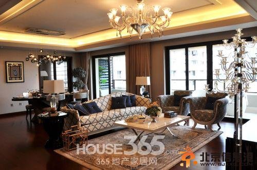 万科金域蓝湾样板间 资料图片