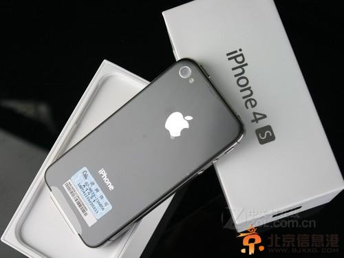 iPhone 4S 黑色 背面图 