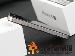 iPhone 4S 黑色 侧面图 