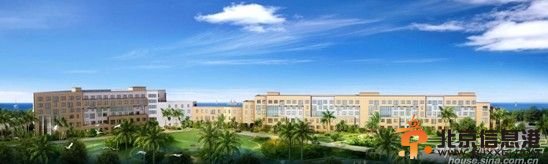 图为 北京街区项目效果图