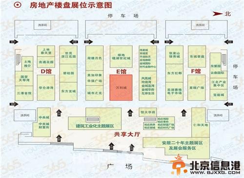 万科城展位区位图—资料图片