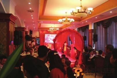 婚礼现场（网友供图）