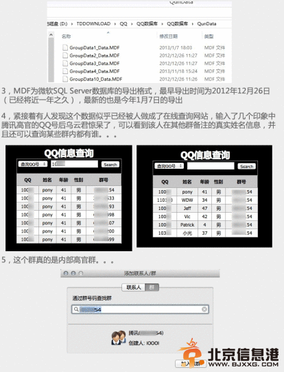 晚报：腾讯QQ群关系数据被泄露了？