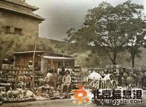 100年前的北京 彩色照片尘封的岁月(组图)