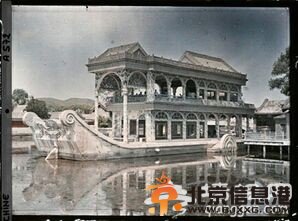 100年前的北京 彩色照片尘封的岁月(组图)