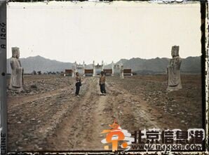 100年前的北京 彩色照片尘封的岁月(组图)