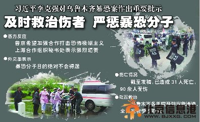 习近平对乌鲁木齐暴恐案作出重要批示