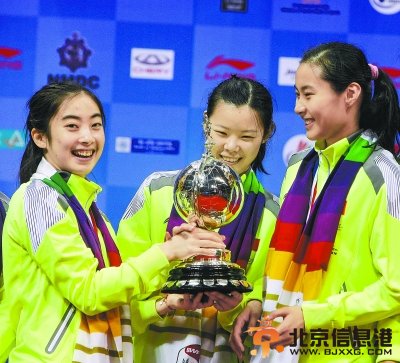 中国女羽第13次夺得尤伯杯