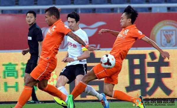 0比0，中超第14轮山东鲁能主场与贵州人和战平
