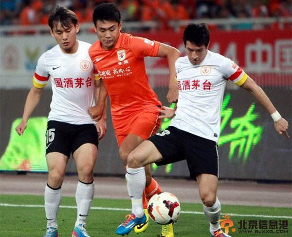 0比0，中超第14轮山东鲁能主场与贵州人和战平