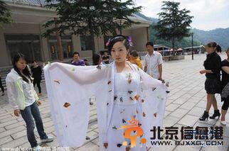 宝天曼景区回应扎死蝴蝶装扮仙子事件：临时工贪玩用死蝶扮蝴蝶仙子 