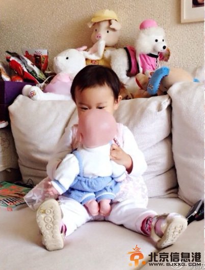 贾乃亮上节目模仿女儿“啃拖鞋充饥”画面