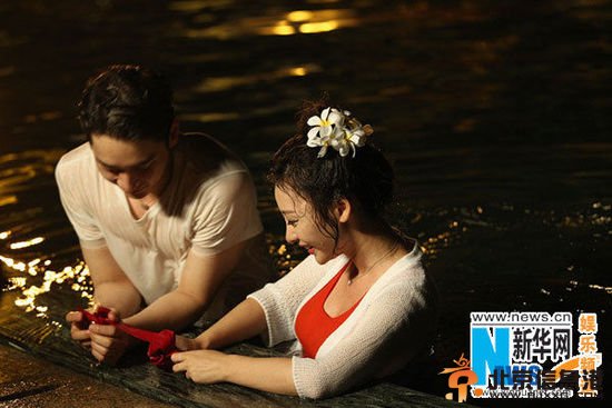 《如果爱》配对结果引好奇 网曝柳岩上演湿身诱惑