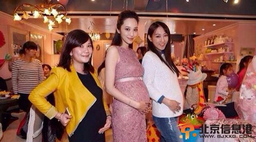 女星大肚照比美：梁静茹俏皮 应采儿美艳