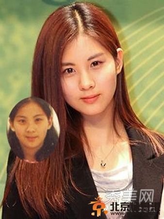 韩国女星假脸走天下 20大女星整容对比照判若两人