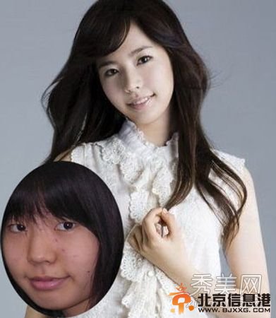 韩国女星假脸走天下 20大女星整容对比照判若两人
