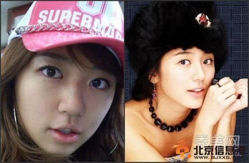 韩国女星假脸走天下 20大女星整容对比照判若两人