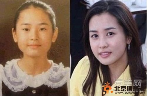韩国女星假脸走天下 20大女星整容对比照判若两人