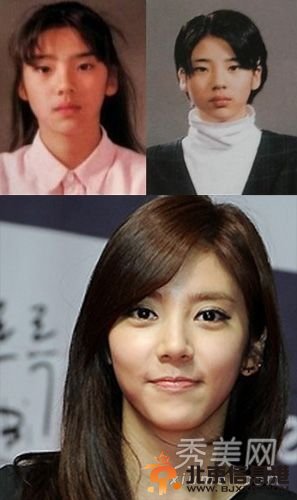 韩国女星假脸走天下 20大女星整容对比照判若两人