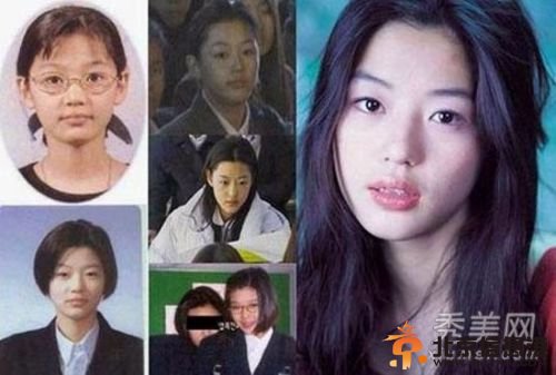 韩国女星假脸走天下 20大女星整容对比照判若两人