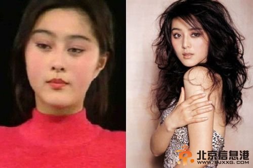 女明星成名前后整容对比 范冰冰刘嘉玲赵丽颖杨幂