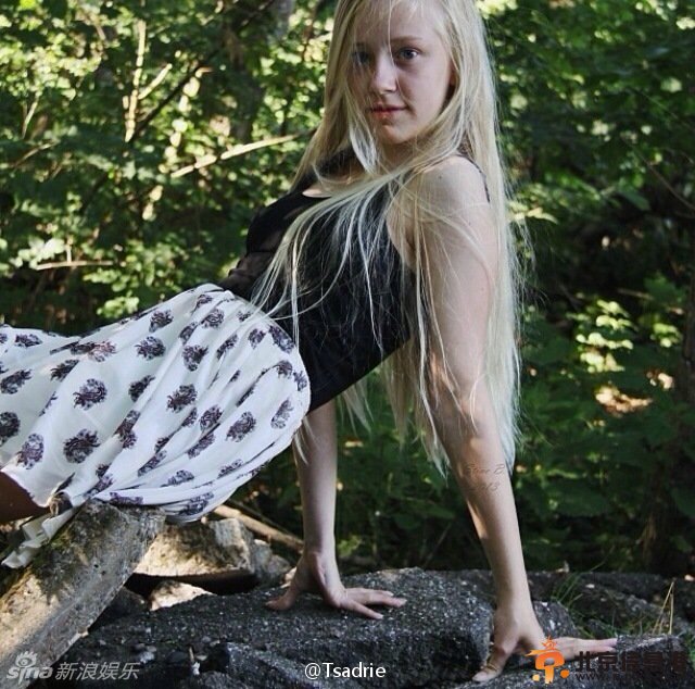 丹麦天使素颜照曝光 网友惊呼落差大[组图】