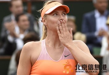 2014年法国网球公开赛 莎拉波娃斗志昂扬