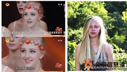 丹麦天使天天向上爆红 素颜照曝光“天使”落入“凡间”