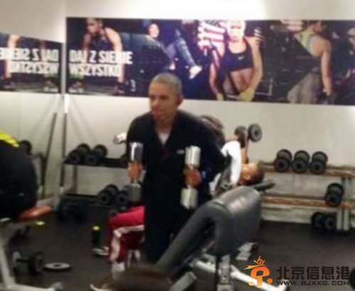 奥巴马<a href='http://www.bjxxg.cn/health/jianshen/' target='_blank'><u>健身</u></a>遭偷拍 安保现漏洞