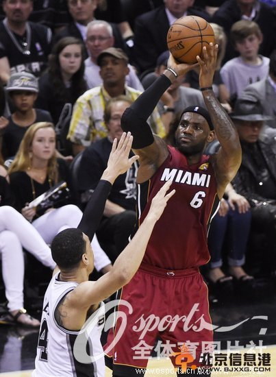 詹姆斯投篮