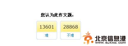 各地高考作文题目公布 2014高考满分零分作文难易程度盘点