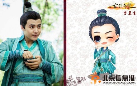 电视剧《古剑奇谭》杨幂郑爽马天宇乔振宇Q版造型剧照