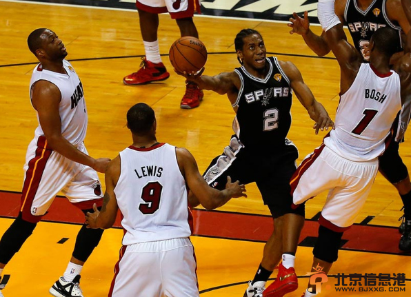 NBA总决赛第三场 马刺胜热火总分2-1