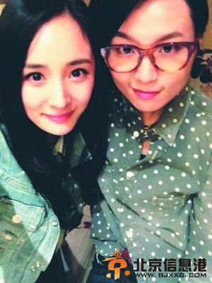 杨幂女儿侧面照首曝光