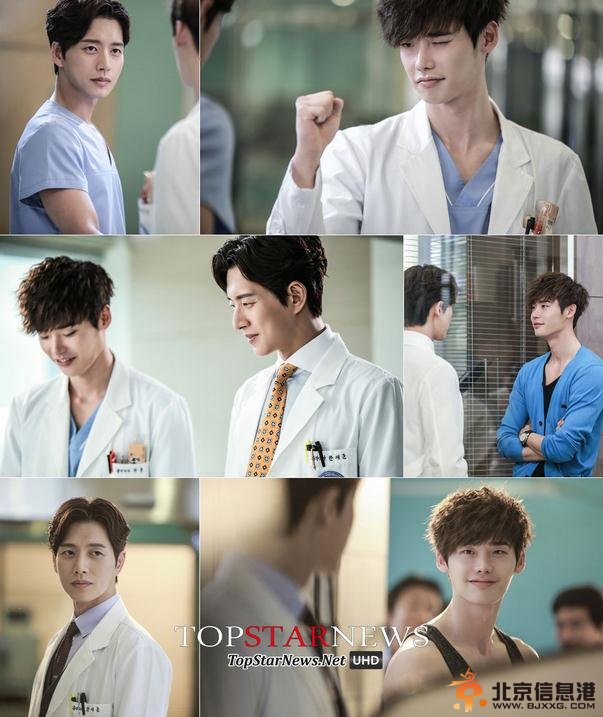 《Doctor异乡人》李钟硕朴海镇花絮照曝光 剧中情敌变身男男情侣?