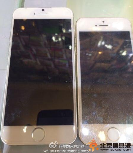 林志颖疑晒iPhone6真机照片 4.7寸大屏电源右移