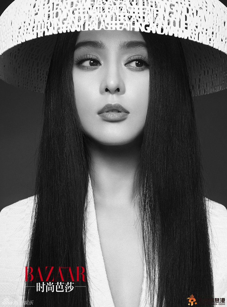 范冰冰化身蒙娜丽莎黑发如瀑 冷魅造型诠释静谧之美