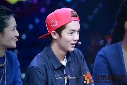 EXO快乐大本营2014录制现场高清图 鹿晗朴灿烈黄子韬耍宝卖萌