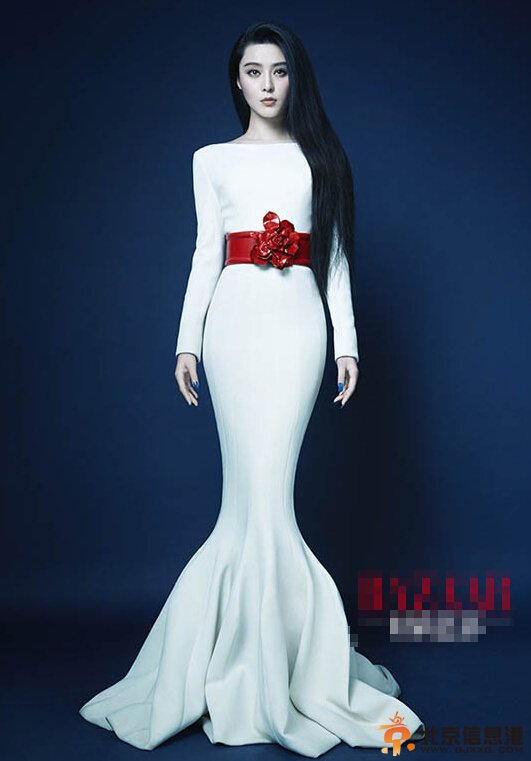 范冰冰化身蒙娜丽莎 黑发如瀑演绎冷魅东方美人（组图）