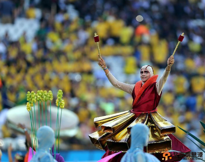 2014巴西世界杯开幕式表演精彩瞬间 