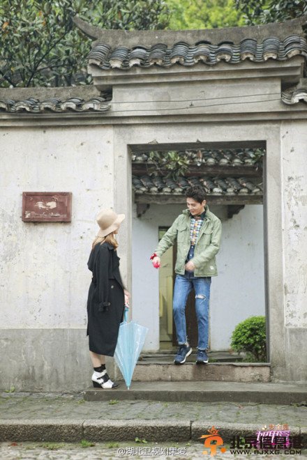 《如果爱》减肥夫妇孙坚missA霏高清剧照 孙坚missA霏约会高清大图