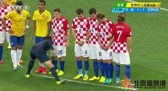 世界杯首现神器 巴西球员奥斯卡惊艳高分赛场