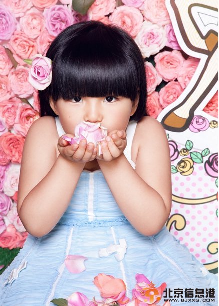 王诗龄最新时尚大片 Angela置身梦幻童话