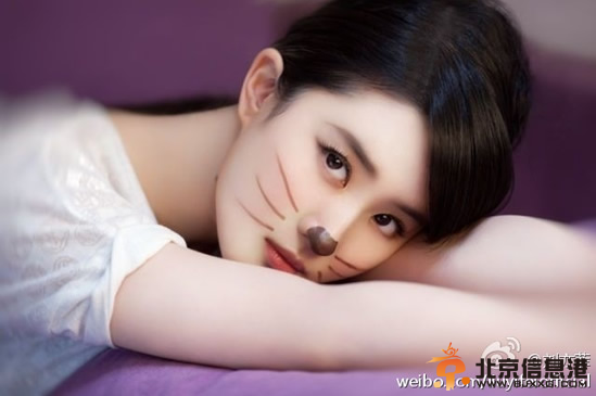 刘亦菲抱猫照萌倒众粉丝  女神曾经多次被曝是变性人（组图）
