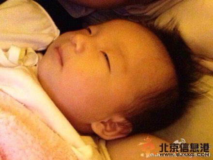 汪小菲父亲节晒爱女萌照 容貌神似父亲