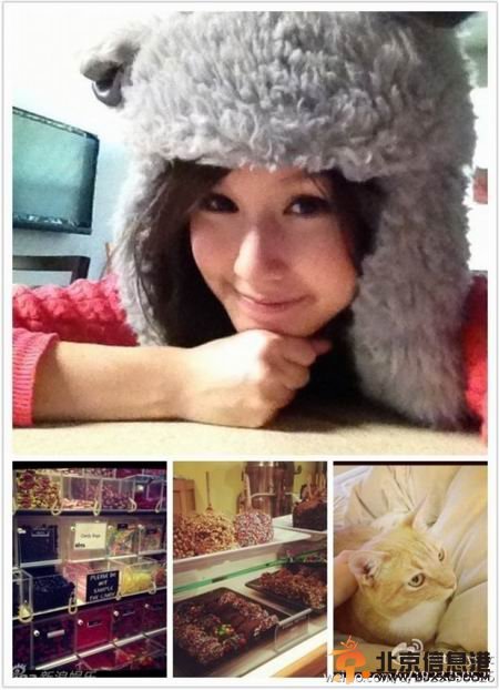 柯震东新欢曝光 可爱清纯长发披肩身材性感