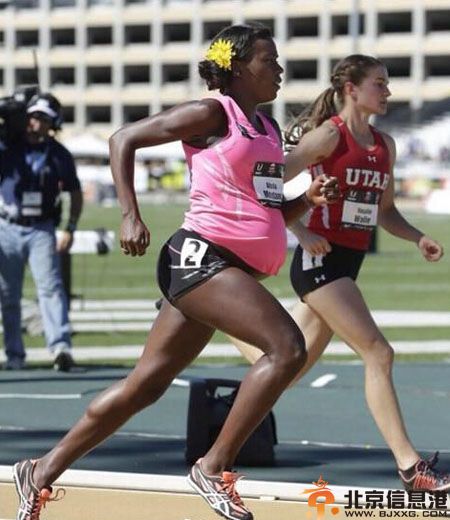 美运动员阿莉西娅·蒙塔诺怀孕34周跑800米 称为适度锻炼
