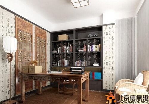 中式风格书房特点 如同走入古朴的画卷