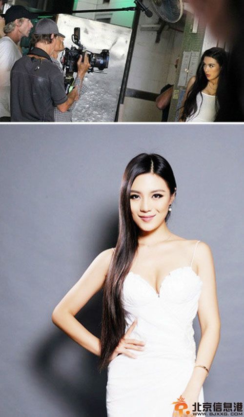 变形金刚4电梯女神赵茜个人资料微博 曝比基尼全裸性感照